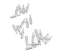 F Fityle 20 Piezas de Aleación de Tiro con, Pines de Culatín de Flecha 6., Eje de Flecha