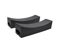 F Fityle 2X Almohadillas para portaequipajes Techo Coche, Bloques Espuma Antideslizantes para Kayak, Barras transversales para portaequipajes
