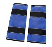 F Fityle 2X Botas de Malla para Caballos, Mallas para Moscas, Accesorios ecuestres portátiles, Botas Deportivas Grandes para Caballos, Vendas para piernas para, Azul