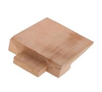 F Fityle 2x Joyeros Banco de Madera Pin Archivo Bloque Yunque Abrazadera Herramienta Accesorio