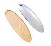 F Fityle 2x Pasadores para el pelo para mujer, pinzas para el pelo francesas de primavera, para dama, diseña tus accesorios, joyas para el cabello, Oro mate pequeño