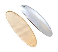 F Fityle 2x Pasadores para el pelo para mujer, pinzas para el pelo francesas de primavera, para dama, diseña tus accesorios, joyas para el cabello, Oro brillante pequeño