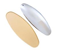 F Fityle 2x Pasadores para el pelo para mujer, pinzas para el pelo francesas de primavera, para dama, diseña tus accesorios, joyas para el cabello, Oro mate grande