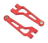 F Fityle 2X RC Brazo de suspensión Delantero 1:20 Modelo de actualización Piezas de Repuesto del vehículo Piezas de Repuesto RC de colmillo RC Brazos de, Rojo