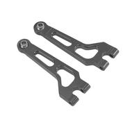 F Fityle 2X RC Brazo de suspensión Delantero 1:20 Modelo de actualización Piezas de Repuesto del vehículo Piezas de Repuesto RC de colmillo RC Brazos de, Gris