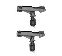 F Fityle 2X Varillas Ajustables para Botes de Pesca, Soporte de Pesca, Instalación de Riel Lateral para Cañas de , para Kayak Poste para Bote