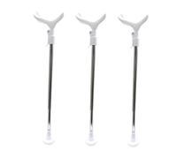 F Fityle 3 Piezas Soporte para Muñecas Estante Sostenedor de Figuras de Acción Base Decorativa de Acero Inoxidable Accesorio para Organización de Colección Ade, 50 Cm de Altura