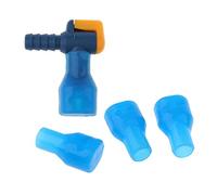 F Fityle 3pcs Bebida Tubo Mordida Válvula Paquete de Hidratación Agua Vejiga Boca Tubería Boquilla