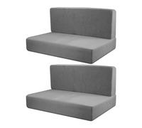 F Fityle 4 Fundas para Respaldos de Asientos de Autocaravana, Lavables Y Suaves.