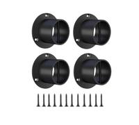 F Fityle 4 Piezas Soporte Final Cuerda Acero Inoxidable Marino Soporte con Brida Montaje y Tornillo Cruzado Seguro Herraje jeción