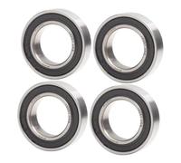 F Fityle 4 Rodamientos de Bolas 15267-2RS para Bicicleta, 15267RS, diámetro Interior de 15 mm, diámetro Exterior de 26 mm, Ancho de 7 mm, de Acero. Piezas de