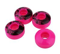 F Fityle 4pcs Ruedas de Tablas de Skate Resistente a Duradero para Patinetas Longboard, Rosado