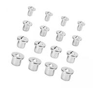 F Fityle 4x 16 Pines de de Pasador, Broca de Madera para Carpintería, Pasador de Puntos de Taladro de Pasador, Pasadores de Pasador Central