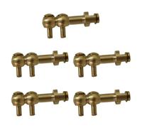 F Fityle 5 tornillos de ajuste para saxofón, kit de mantenimiento portátil para entusiastas del saxofón soprano, agudo, y tenor, kit de reparación de, Triplicar