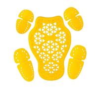 F Fityle 5x Insertos de de la chaqueta de motocicleta Nivel 2 Protector del cuerpo extraíble almohadillas de protección universal de ajuste para la
