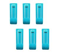 F Fityle 6X Clips para Aletas de Tabla de Clips para Aletas de Tabla de Paddle Herramienta Profesional de Práctico Abrazaderas, Azul