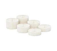 F Fityle 6X Organizador de Joyas para Buffet, Soportes para Pasteles, Decorativos Multifuncionales para Cupcakes, Ideales para Fiestas Y Postres, Blanco, Individual