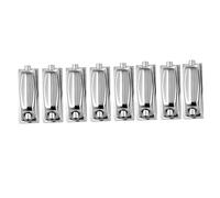 F Fityle 8 piezas tensores para caja tambor, doble extremo, ligeros y portátiles, 6,6 x 2,5 cm, resistentes, ganchos metal, pieza repuesto, para