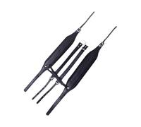 F Fityle 80-96-120 Bass Corcess Correas de hombro de reemplazo de reemplazo acolchado Arnés de acordeón resistente al desgaste Juego para práctica y