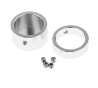 F Fityle Abrazaderas para Barra, Accesorios de Entrenamiento Plateados, Mangos, Pinzas para Pesas, Accesorios de Fitness de fácil Agarre para Levantamiento de