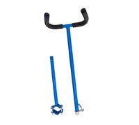 F Fityle Accesorios de barra de extensión de manillar de repuesto para cochecitos de empuje cómodos, extensores de manillar de varilla de empuje para, Azul