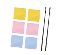 F Fityle Accesorios de kit de limpieza de flautas Barilla de limpieza de flauta conveniente kit de mantenimiento práctico portátil instrumento de música