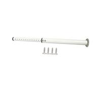 F Fityle Accesorios de Las piernas del Escritorio telescópico El Desgaste Resistente de Repuesto Resistente de Piezas prácticas para la Barra de, Blanco