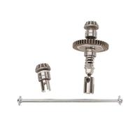F Fityle Accesorios para Coche de Control Remoto, Embrague antirrebote para Coche RC, Juego de Eje de transmisión Central, Mejora Robusta, Engranaje de
