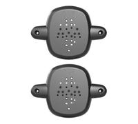 F Fityle Adaptador de barandilla de Puerta para escaleras, 2 Piezas, barandilla telescópica, Kit de instalación de Poste Compacto para Cachorros y, Negro