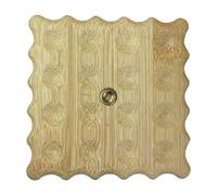 F Fityle Alfombrilla antideslizante para, almohadilla de adsorción antideslizante de madera, accesorio profesional para instrumentos musicales, Marrón Claro