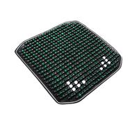 F Fityle Alfombrilla de asiento, resistente, de 42 cm x 42 cm, transpirable, con función de masaje, para asientos de, apta para sedanes y, Verde