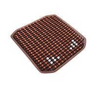 F Fityle Alfombrilla de asiento, resistente, de 42 cm x 42 cm, transpirable, con función de masaje, para asientos de, apta para sedanes y, CafÉ