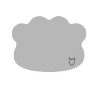 F Fityle Alfombrilla para Cuenco de Comida para Mascotas, Alfombrilla para Cuenco de Gato, Antideslizante, para Proteger el Suelo, para la habitación de Las