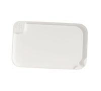 F Fityle Alfombrilla para Cuenco de Comida para Mascotas, Ligera, Antideslizante, Resistente, para Perros y Gatos, para Suelos, Blanco