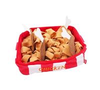 F Fityle Alfombrilla para olfatear, Almohadilla para olfatear para Mejorar Las Habilidades de búsqueda de alimento Alfombrilla de alimentación Noseworks para, Pollo Frito