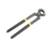 F Fityle Alicates de corte de cabeza plana, extractores de clavos de acero al carbono para bricolaje, para instalar tacones de cambio de piso, 10 Inch