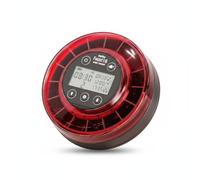 F Fityle Alimentador Automático de Peces Dispensador de Comida Programable Temporizador Acuario Dosificador Digital con Control, Rojo, Style to 1