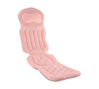 F Fityle Almohada de baño de cuerpo completo, alfombrilla de bañera de spa con ventosas para regalo, transpirable para adultos, colchón de malla de aire 4D de, Rosa