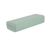 F Fityle Almohada de Rectangular con Funda extraíble y Lavable, con asa de Transporte, Ideal para meditación restaurativo, Verde Claro