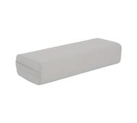 F Fityle Almohada de Rectangular con Funda extraíble y Lavable, con asa de Transporte, Ideal para meditación restaurativo, Gris Claro