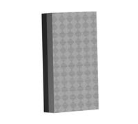 F Fityle Almohadilla antivibración para acondicionado, amortiguadora impactos, para baño, interior y exterior, protector suelo, alfombrilla, 100x40x5.3 Cm