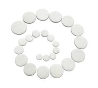 F Fityle Almohadilla de reparación de fagot, alfombrilla para agujeros de sonido, piezas de instrumentos de viento de madera ligeras universales, almohadilla