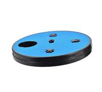 F Fityle Almohadilla rascadora para uñas para Perros, Recortadora de uñas Suave, Redonda, Antideslizante, portátil, Tabla para limar uñas para Cachorros, Azul