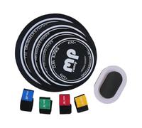 F Fityle Almohadillas silenciadoras para batería de 10, 12, 14 y 16 pulgadas, juego de almohadillas silenciadoras para práctica en interiores y exteriores, con 4 Silenciadores de Platillos