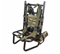 F Fityle Armazón de Senderismo Marco para Mochila Estructura Externa de Aluminio Refuerzo con Correas Adecuado para Montañismo Actividades al Aire Libre, Negro, Negro Estructura, Camuflaje Respaldo