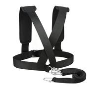 F Fityle Arnés para Trineo con Correa de tracción, Correa para el Hombro y cinturón de Entrenamiento para Mejorar Velocidad, Resistencia y, para 1.5 Toneladas