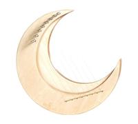 F Fityle Arpas de lira, arpas de lira de, instrumento portátil creativo, instrumento de lira lunar, instrumento de cuerda de madera para cooperación, Madera