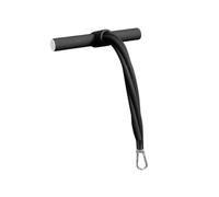 F Fityle Ayuda para Abdominales, Cuerda elástica de tensión, Barra de Abdominales, Dispositivo Auxiliar, Banda de Resistencia para Fitness en Oficina, Negro