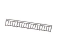 F Fityle Barandilla de balcón en Miniatura, Modelo de Polipropileno, Multiusos, Resistente, para niños, Bricolaje, jardín de Hadas, Suministros de, 3.6 X 0.5 Cm
