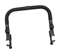 F Fityle Barra de mano delantera para carrito de bebé, asa universal, ajustable, doble apertura, barra de soporte para carrito, reposabrazos para cochecito de